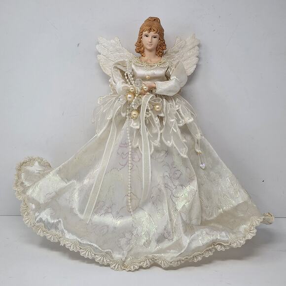 American Vintage Handbags - Vintage Angel Christmas Tree Topper